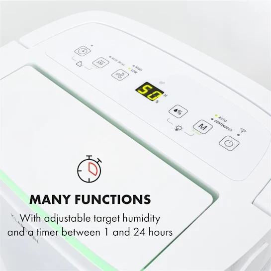 Klarstein DryFy Connect 40 funkce