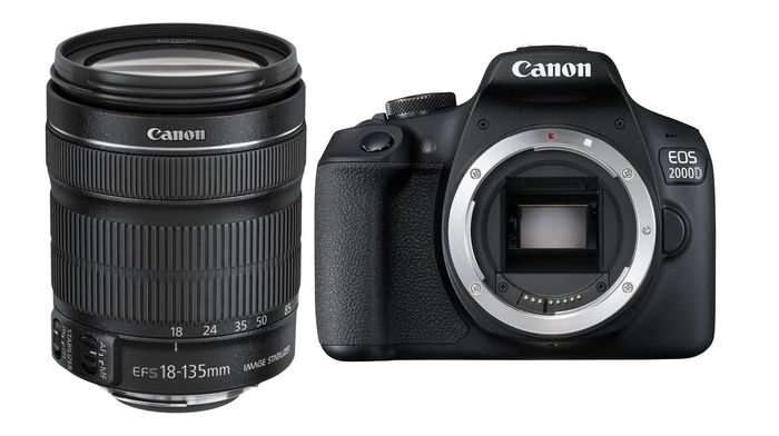 Canon EOS 2000D s objektivem