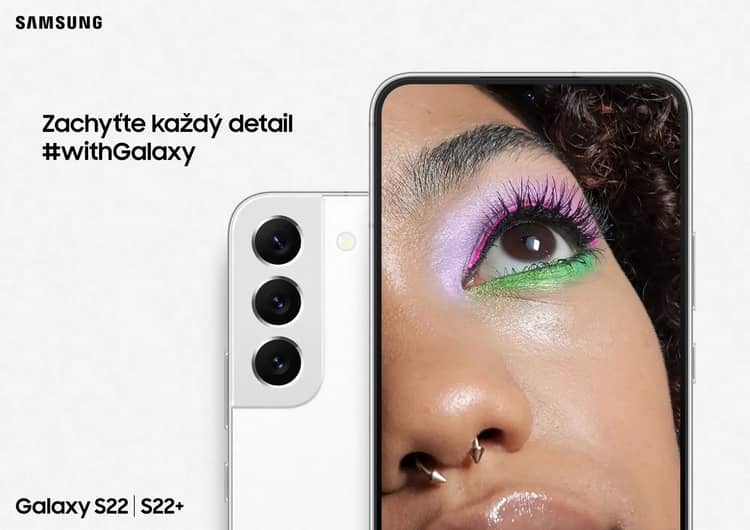 Samsung Galaxy S22 fotoaparát rozlišení