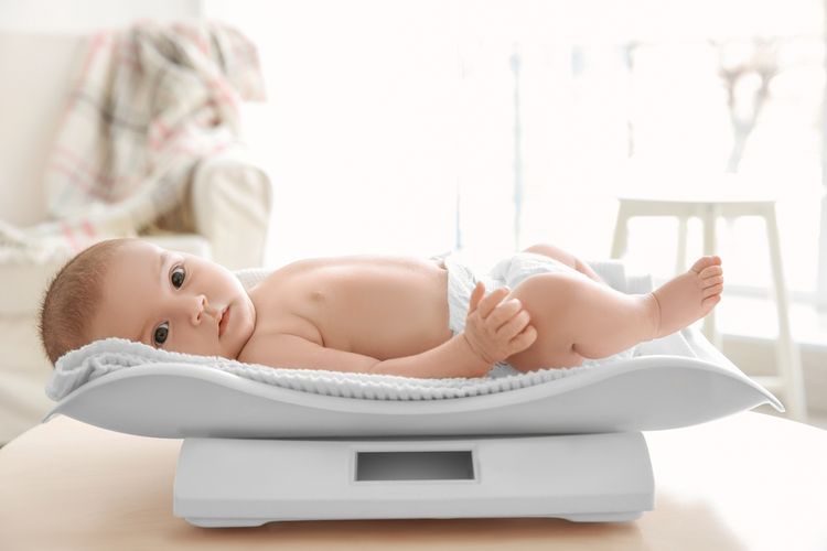 Digitální kojenecká váha