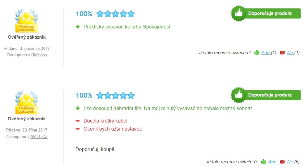 Recenze a zkušenosti s vysavačem Gardetech VAC1000