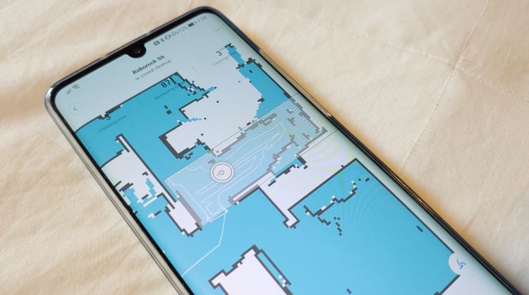 Xiaomi Roborock S6 ovládání přes aplikaci