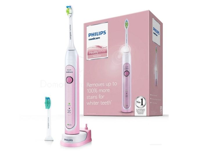 Sonický zubní kartáček Philips Sonicare HealthyWhite Pink HX6762/43