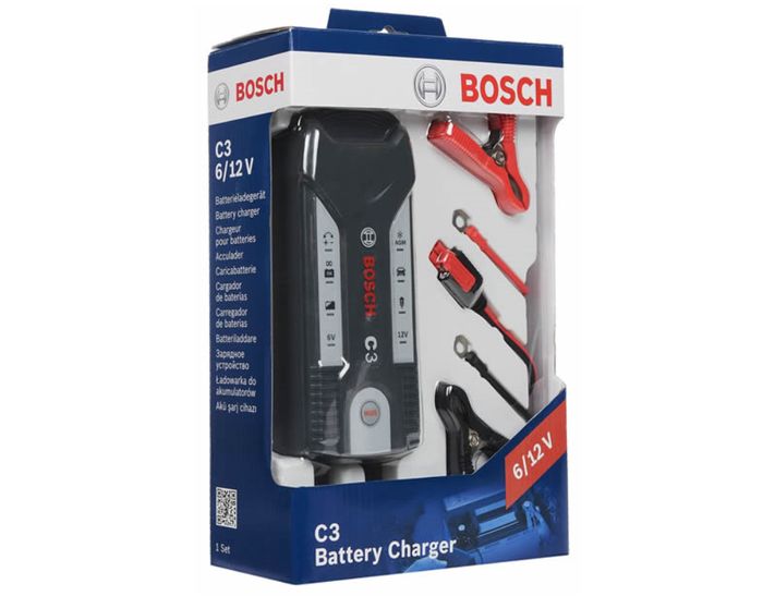 Nabíječka autobaterií Bosch C3 6V/12V