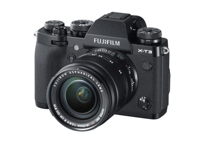 Digitální fotoaparát Fujifilm X-T3 s černým tělem