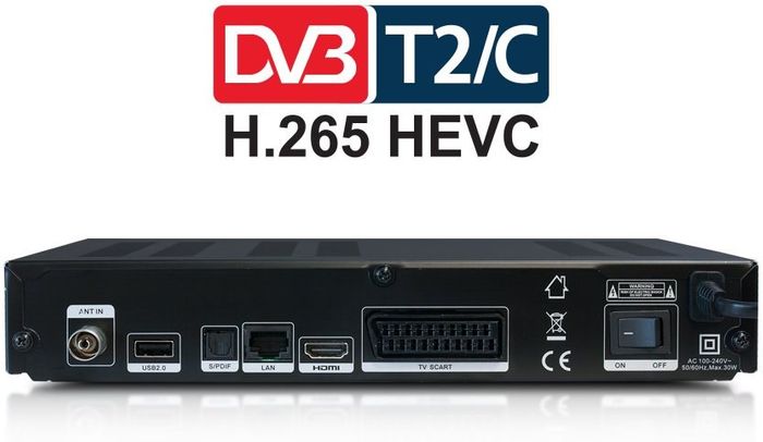 Set-top box AB CryptoBox 702T HD