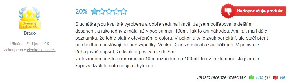 Recenze a zkušenosti s bezdrátovými sluchátky přes hlavu Auna PH7804