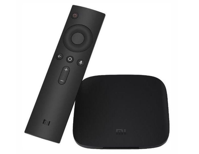 Multimediální centrum Xiaomi Mi Tv Box S s dálkovým ovladačem