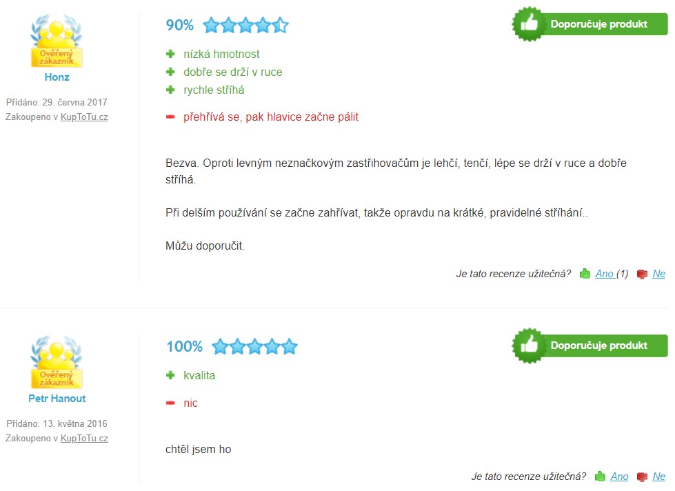 Recenze a zkušenosti se zastřihovačem nosních chloupků Babyliss E650