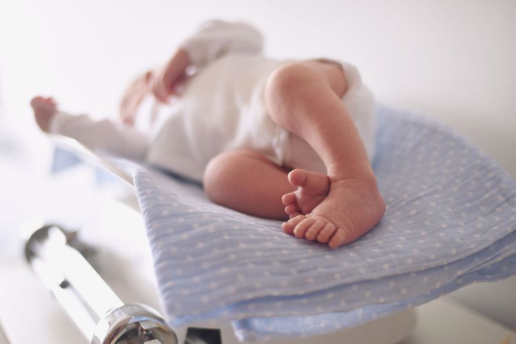Mechanická kojenecká váha – funkce