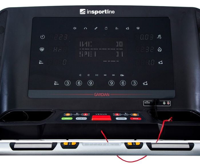 Ovládací panel běžeckého pásu inSPORTline Gardian G8