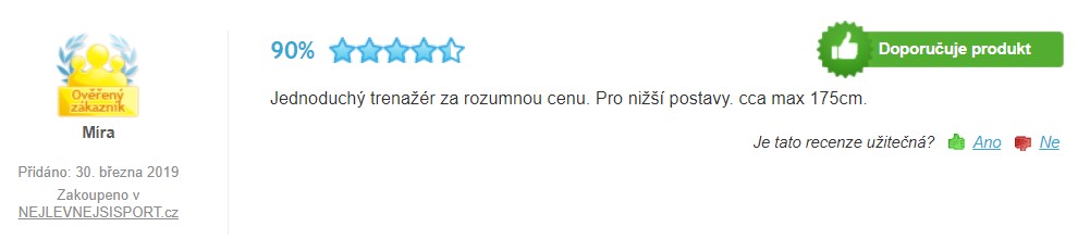 Recenze a zkušenosti s cyklotrenažérem Master X-14