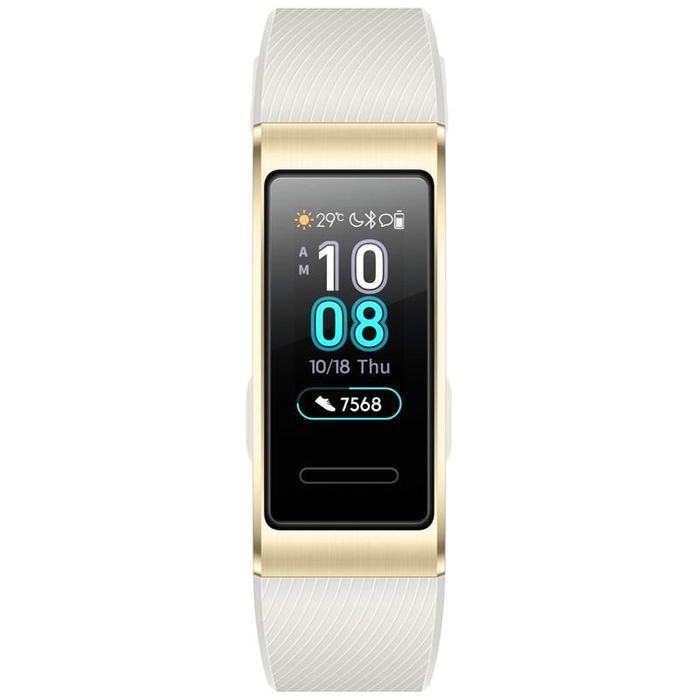 Bílý fitness náramek Huawei Band 3 Pro