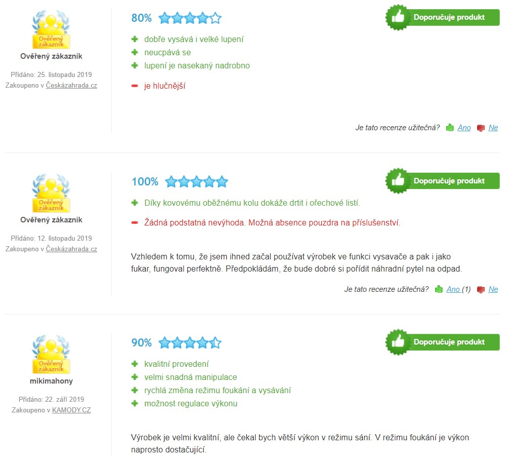 Recenze a zkušenosti s vysavačem listí Gardena ErgoJet 3000