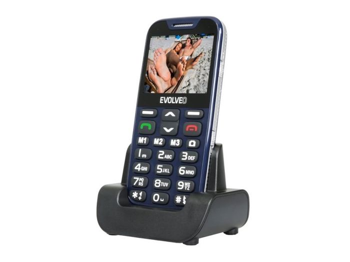 Mobil s nabíjecí stanicí Evolveo EasyPhone XD