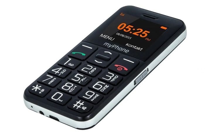 Tlačítkový mobilní telefon pro seniory myPhone Halo Easy