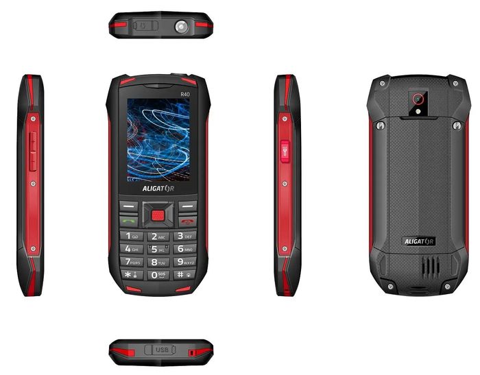 Outdoorový telefon Aligator R40 eXtremo
