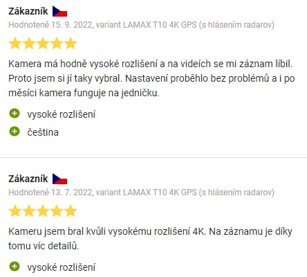 Recenze a zkušenosti s kamerou do auta Lamax T10