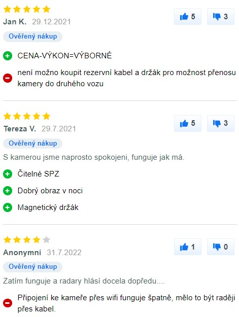 Recenze a zkušenosti s kamerou do auta Niceboy Pilot XR Radar