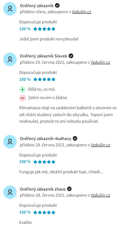 Recenze a zkušenosti s mobilní klimatizací Sinclair AMC-14P