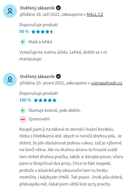 Recenze a zkušenosti s řetězovou pilou Hecht 929 R