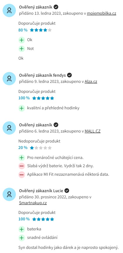 Recenze a zkušenosti se smart watch Xiaomi Redmi Watch 2 Lite