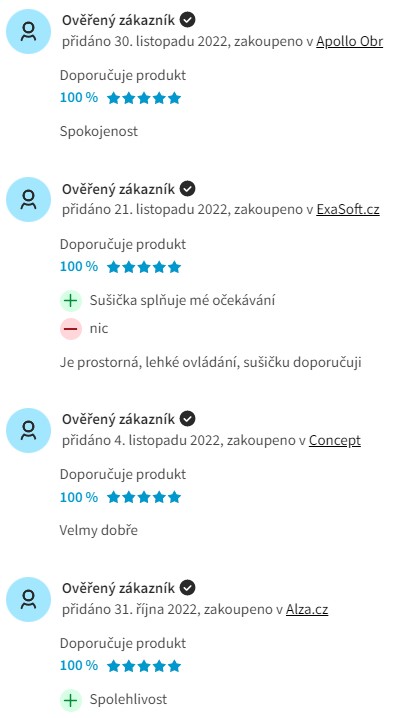 Recenze a zkušenosti se sušičkou potravin Concept SO-1020