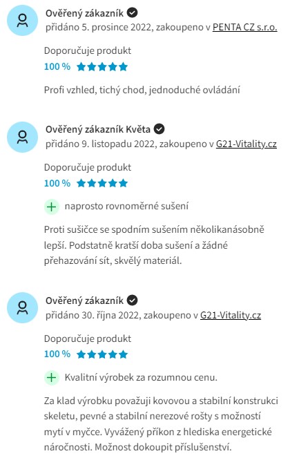 Recenze a zkušenosti se sušičkou ovoce G21 Breezer